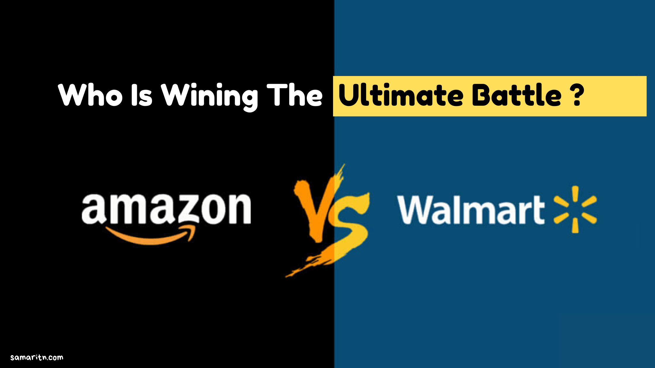 amazon vs walmart