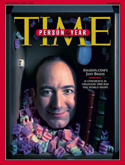 Bezos in time magazine 1999